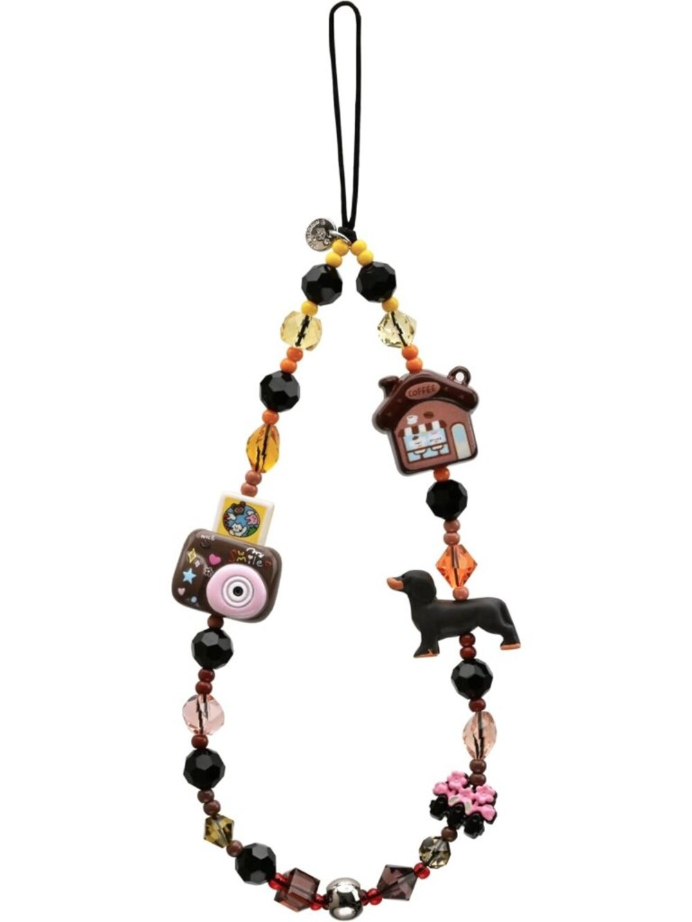 Cute Phone Strap Charm Lanyard for Women & Girls - Durable Polyester Cord